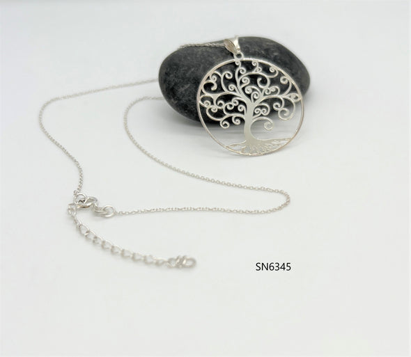 Sterling Silver Tree of Life Necklace
