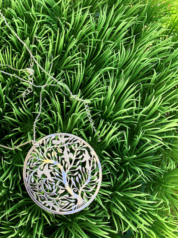 Sterling Silver Tree of Life Necklace